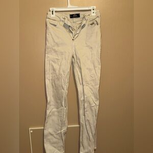 Hollister Cream High-Rise Dad Jeans